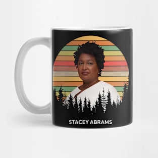 retro stacey abrams Mug